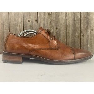 Cole Haan Grand.OS Lenox Hill Cap Men's British Tan Oxford shoes 10 D